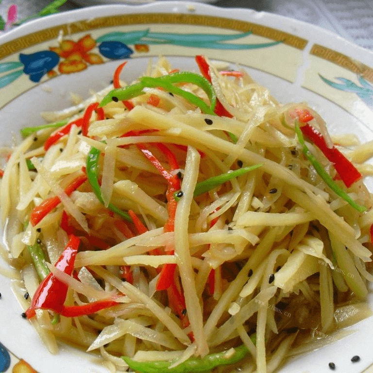 色香味俱全的酸辣土豆丝