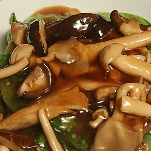 清淡的青菜香菇