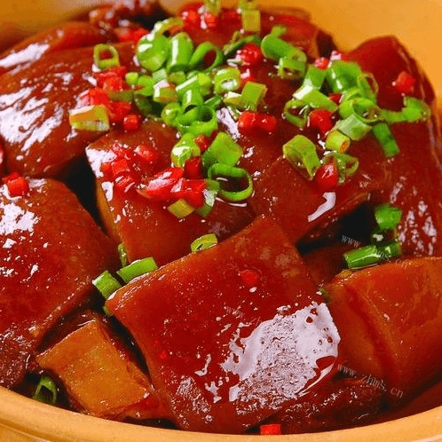 健康美味的红烧肉
