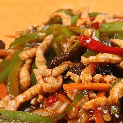 易做的鱼香肉丝
