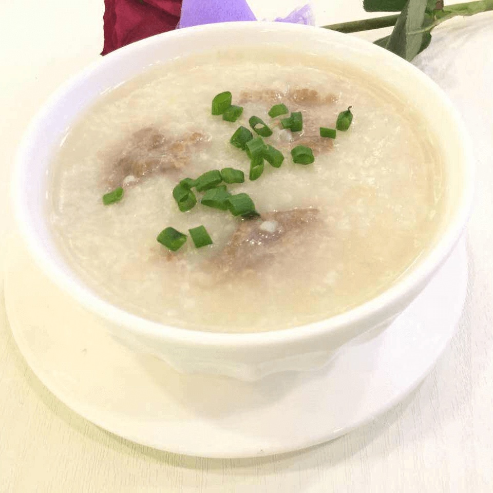 营养的猪肝瘦肉粥