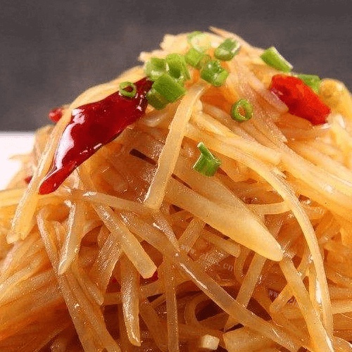 健康美食之酸辣土豆丝
