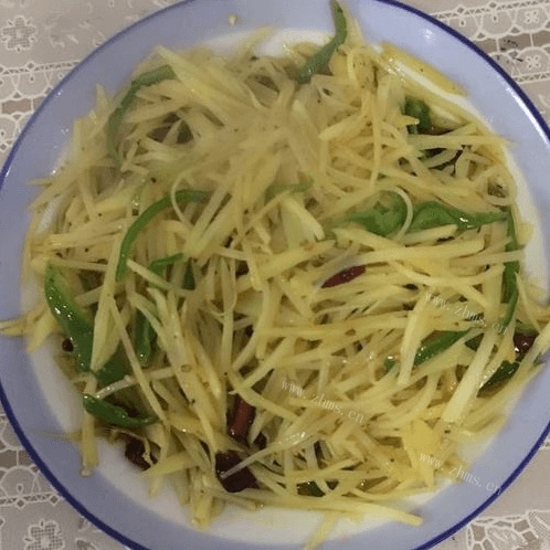 味道不错的酸辣土豆丝
