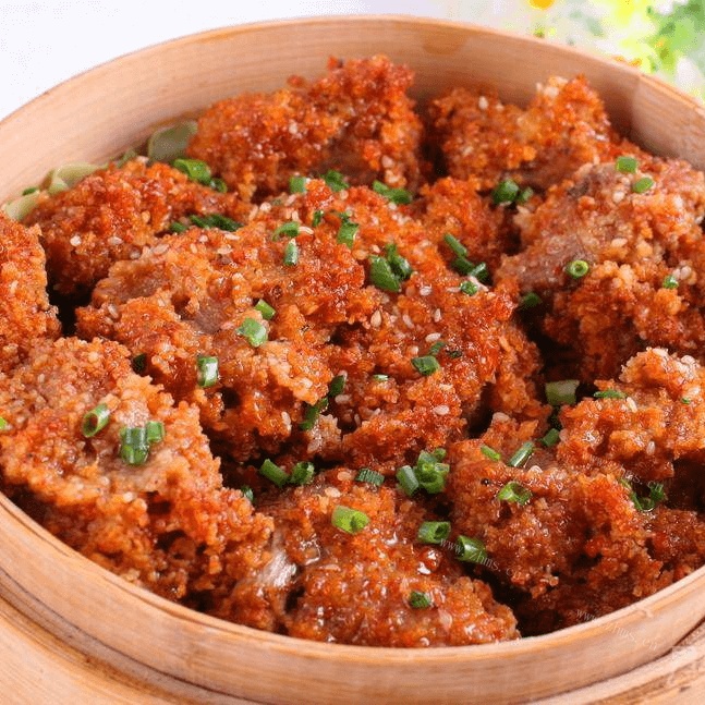 口感不错的粉蒸五花肉