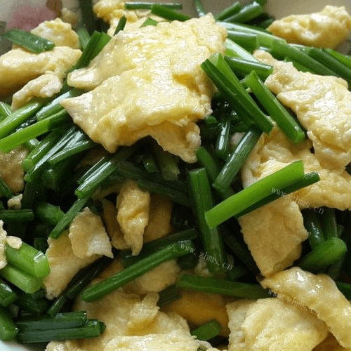 健康美食之韭菜炒鸡蛋