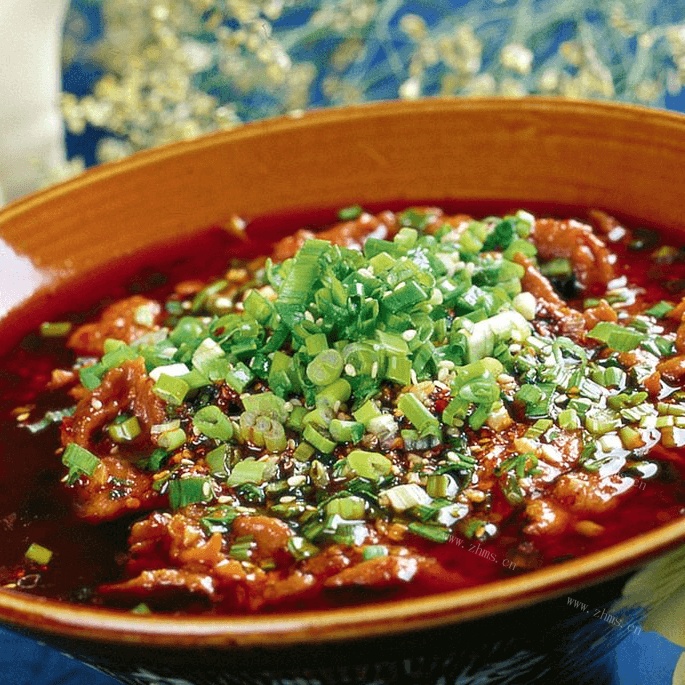 家常菜水煮肉片