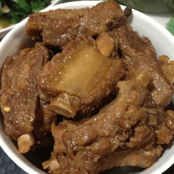 食欲满满的红烧排骨