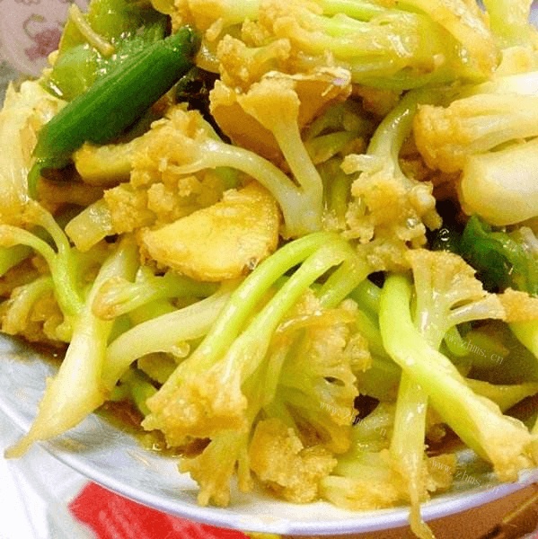 下饭的素炒菜花