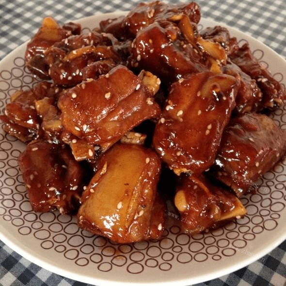 自己做的红烧排骨