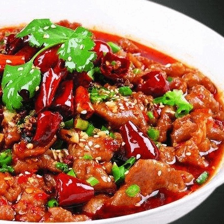 美味营养的水煮肉片
