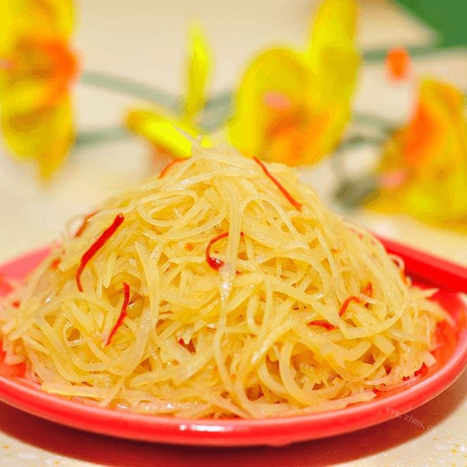 DIY美食-酸辣土豆丝