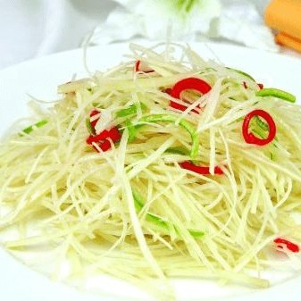 外婆做的酸辣土豆丝