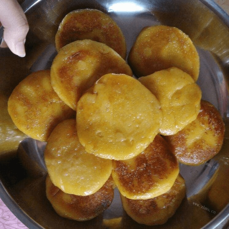 美味营养的南瓜饼