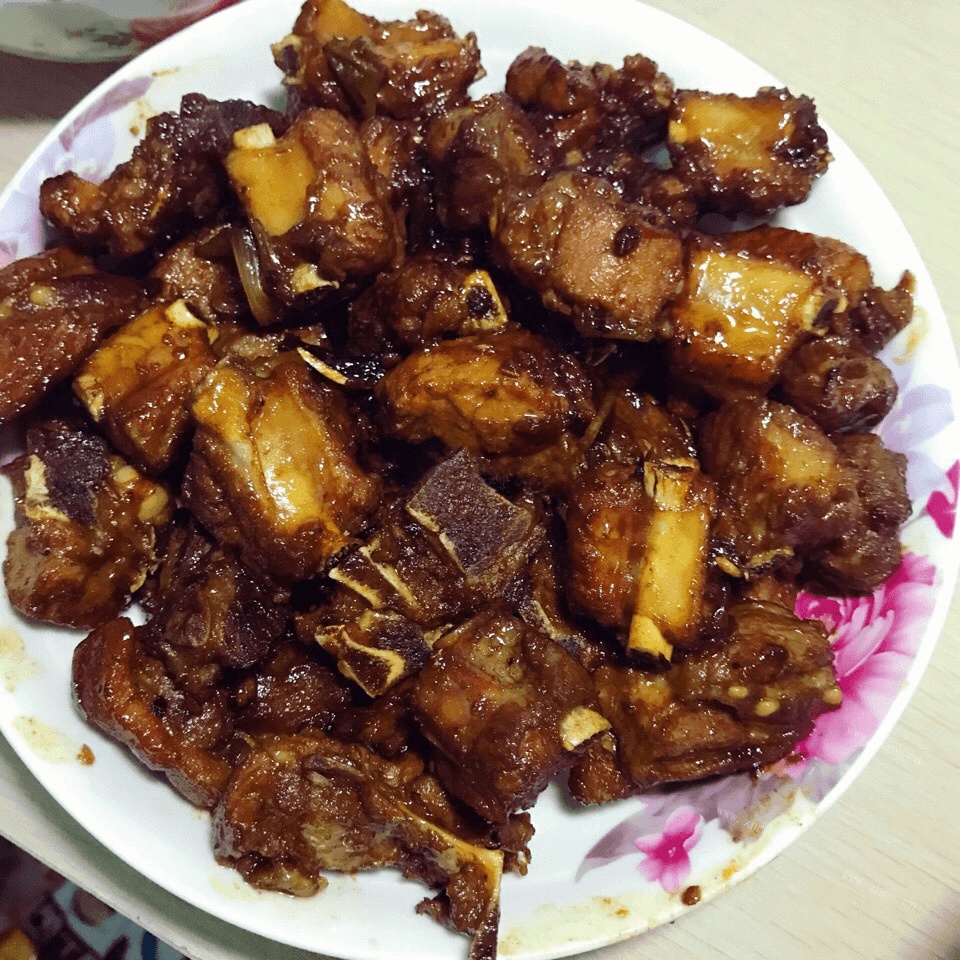 家常红烧排骨