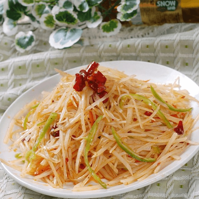 自制酸辣土豆丝