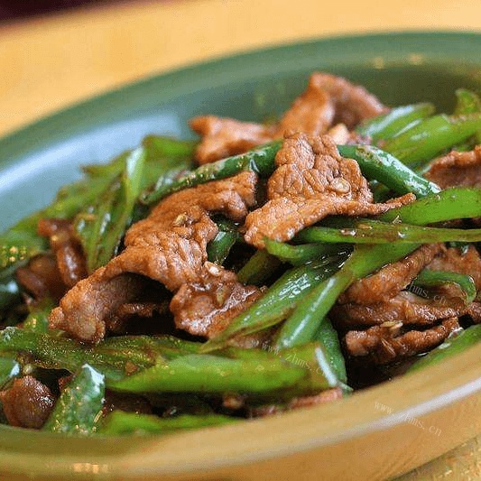 香气浓郁的辣椒炒肉
