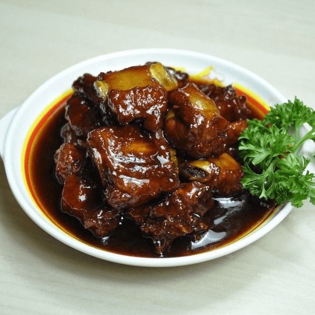 妈妈教我做红烧排骨