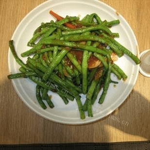 家常菜酱烧豆角