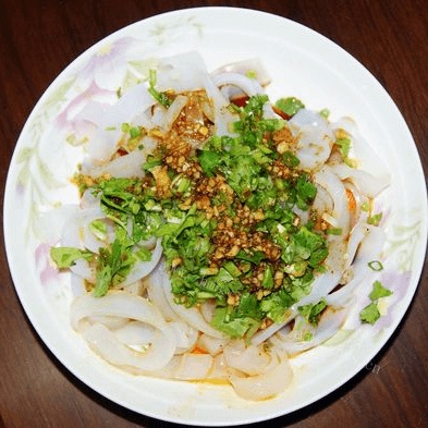 美味的酸辣凉粉