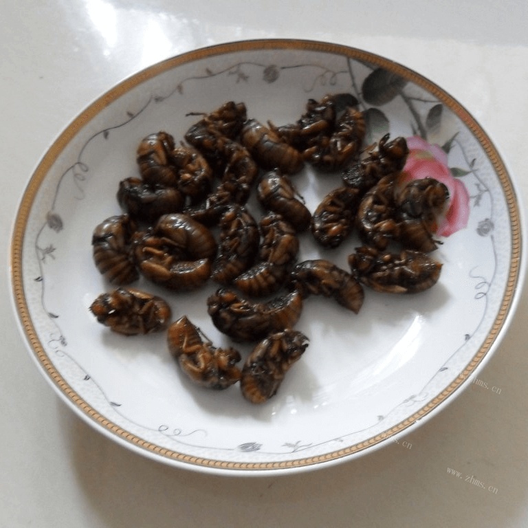 唐僧肉（油炸知了猴）做法图解1)