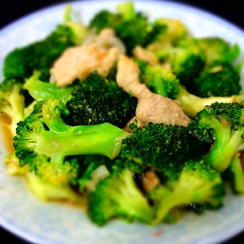 西兰花炒肉
