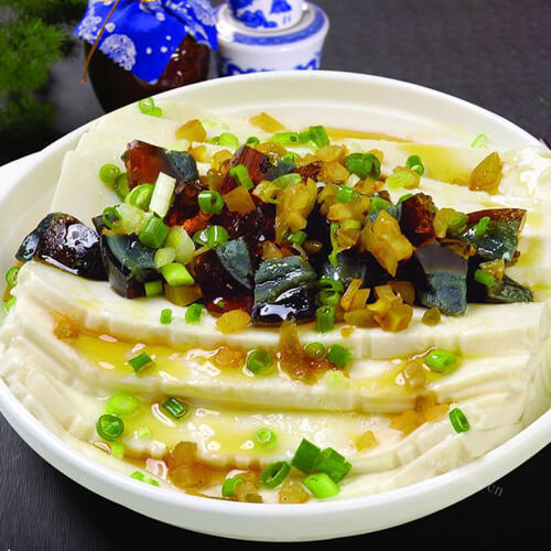 皮蛋豆腐