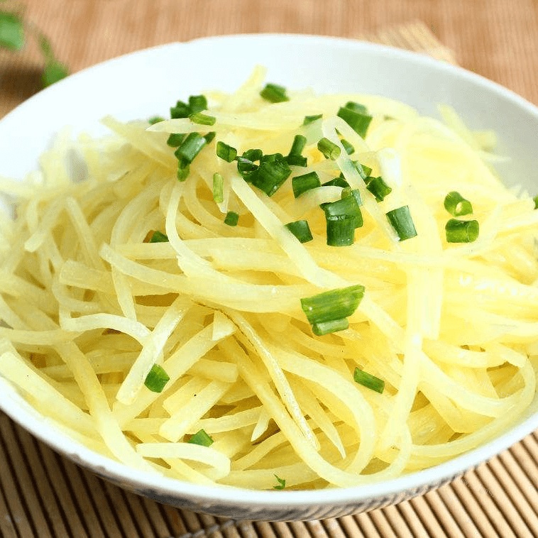 家常菜清炒土豆丝