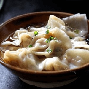 自己做的鲜肉云吞做法图解9)