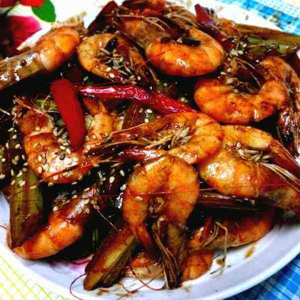 干锅香辣虾