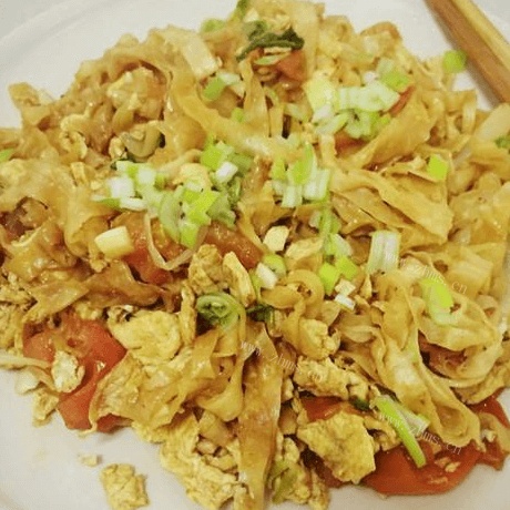 自己做的西红柿鸡蛋炒饼做法图解8)
