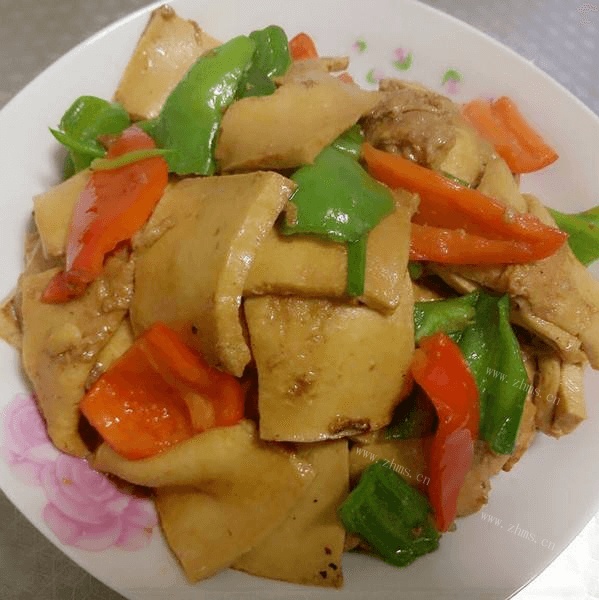 红烧千页豆腐