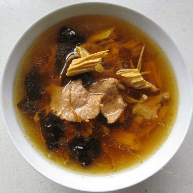 家常菜腐竹瘦肉汤做法图解13)