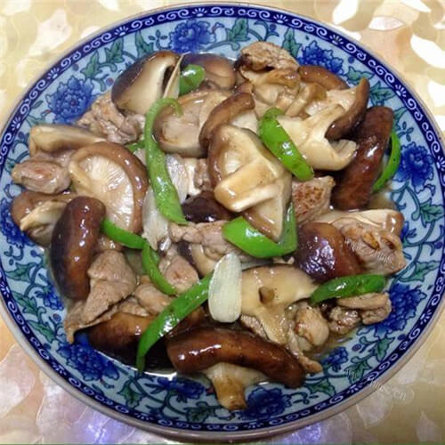 香菇炒肉