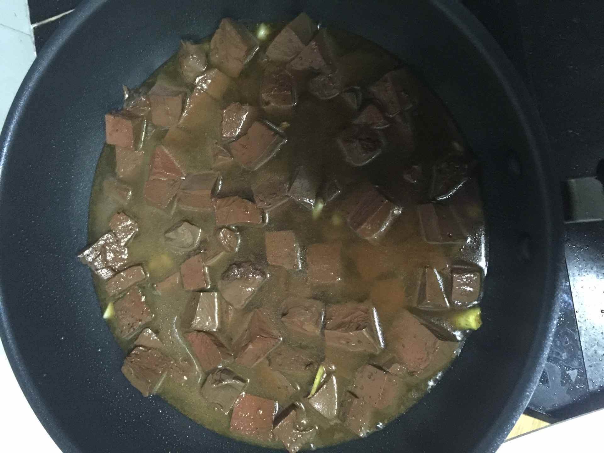 猪血的做法做法图解3)