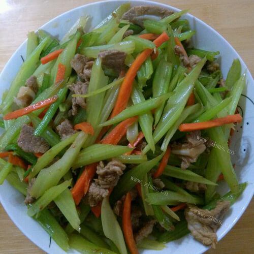 芹菜炒肉