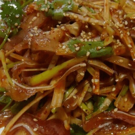 家常菜红油猪耳