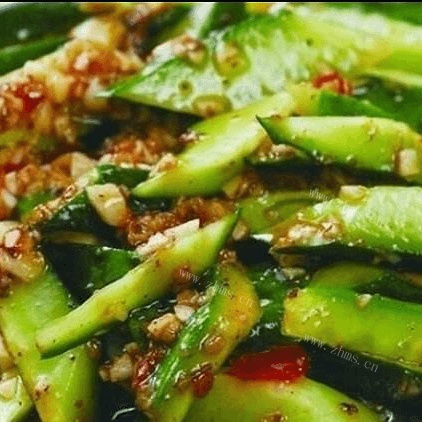 好吃的酸辣瓜条