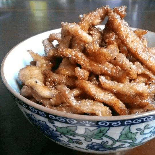 美味的椒盐里脊