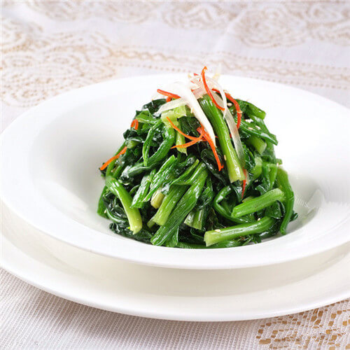凉拌菠菜
