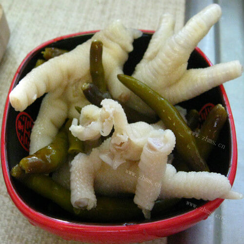 自制泡椒凤爪