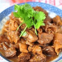 下酒菜红烧牛肉