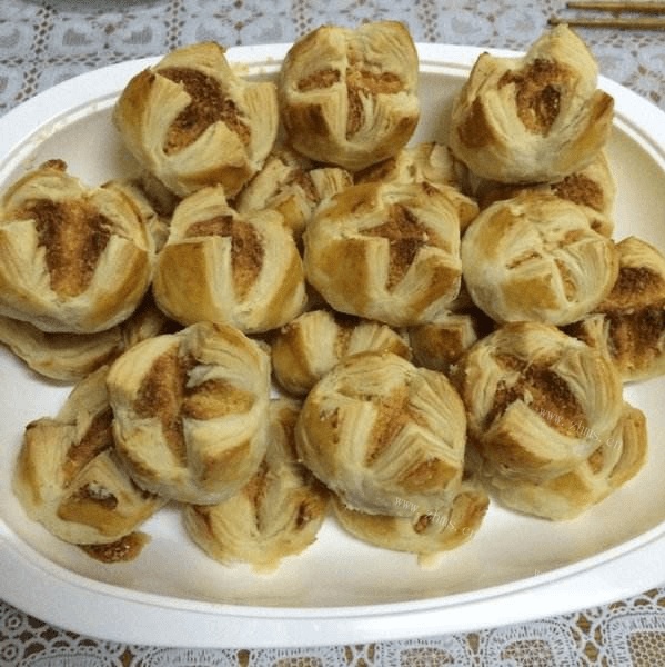 自制开口酥做法图解9)
