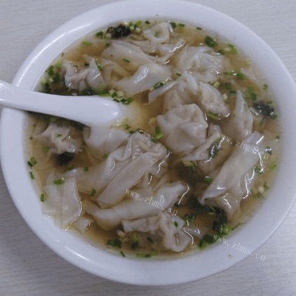 诱人的馄饨做法图解8)