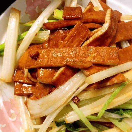 家常菜芹菜豆腐干