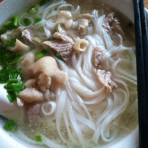 色味极佳的汤粉做法图解6)