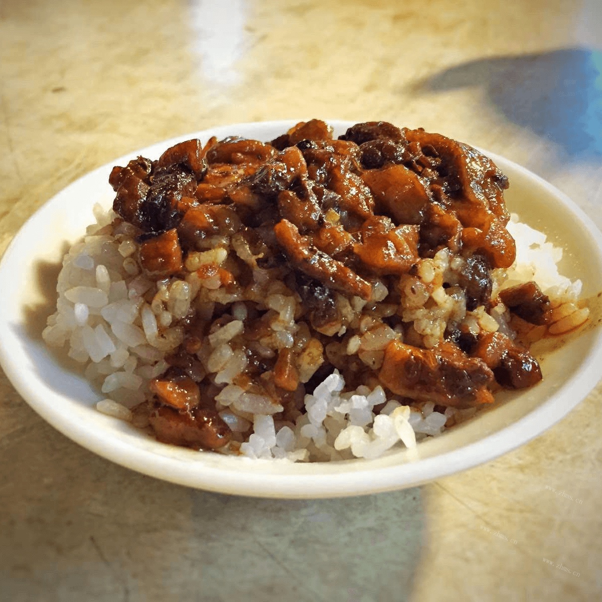 在家做的卤肉饭