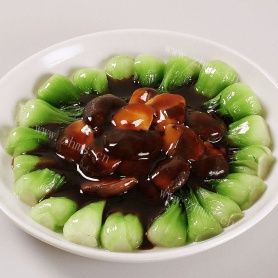 家常菜香菇上海青