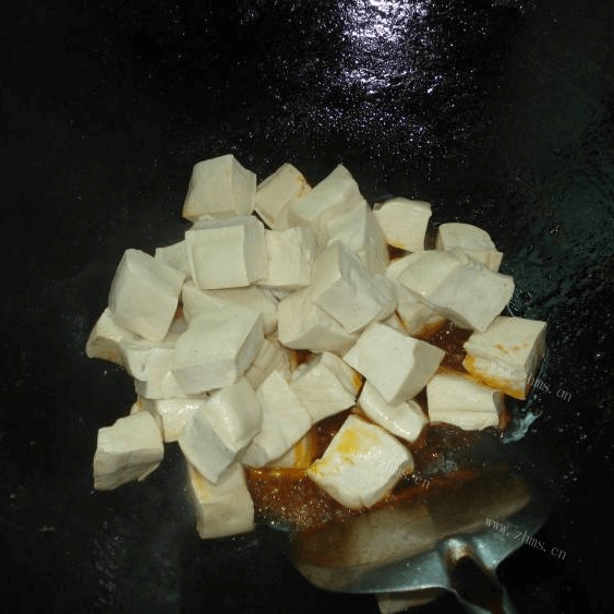 味道不错的麻婆豆腐做法图解3)