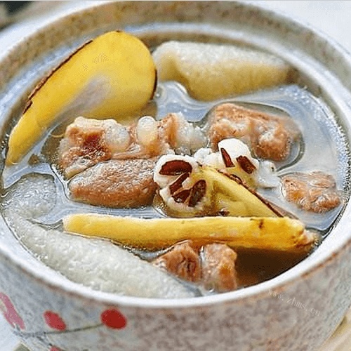 美味竹笙粉葛海底椰汤