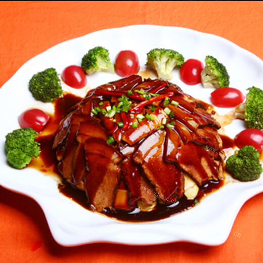 美味的雷公笋蒸肉